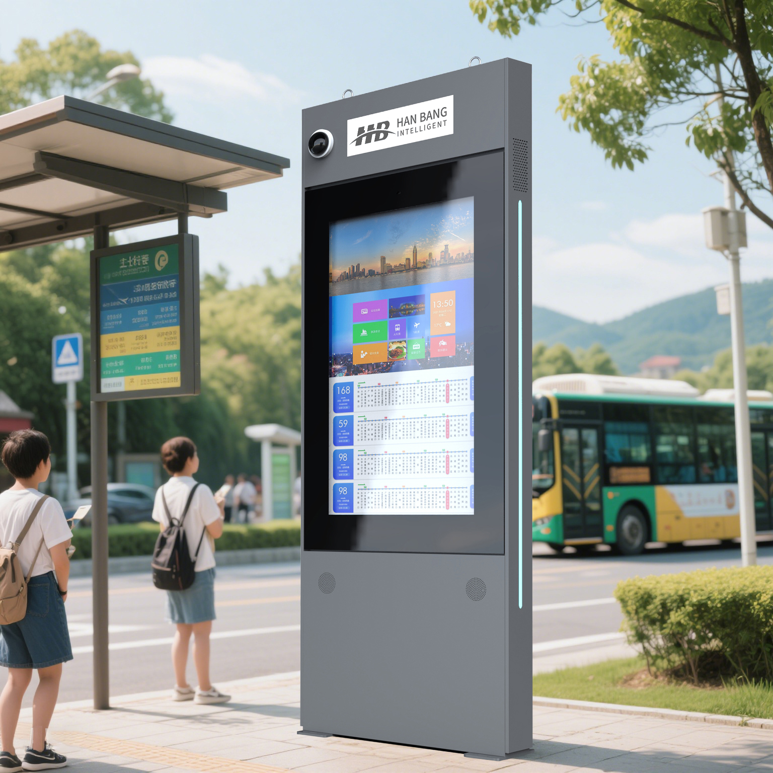 Smart Bus E-Stops: viaje urbano más inteligente, más amigable