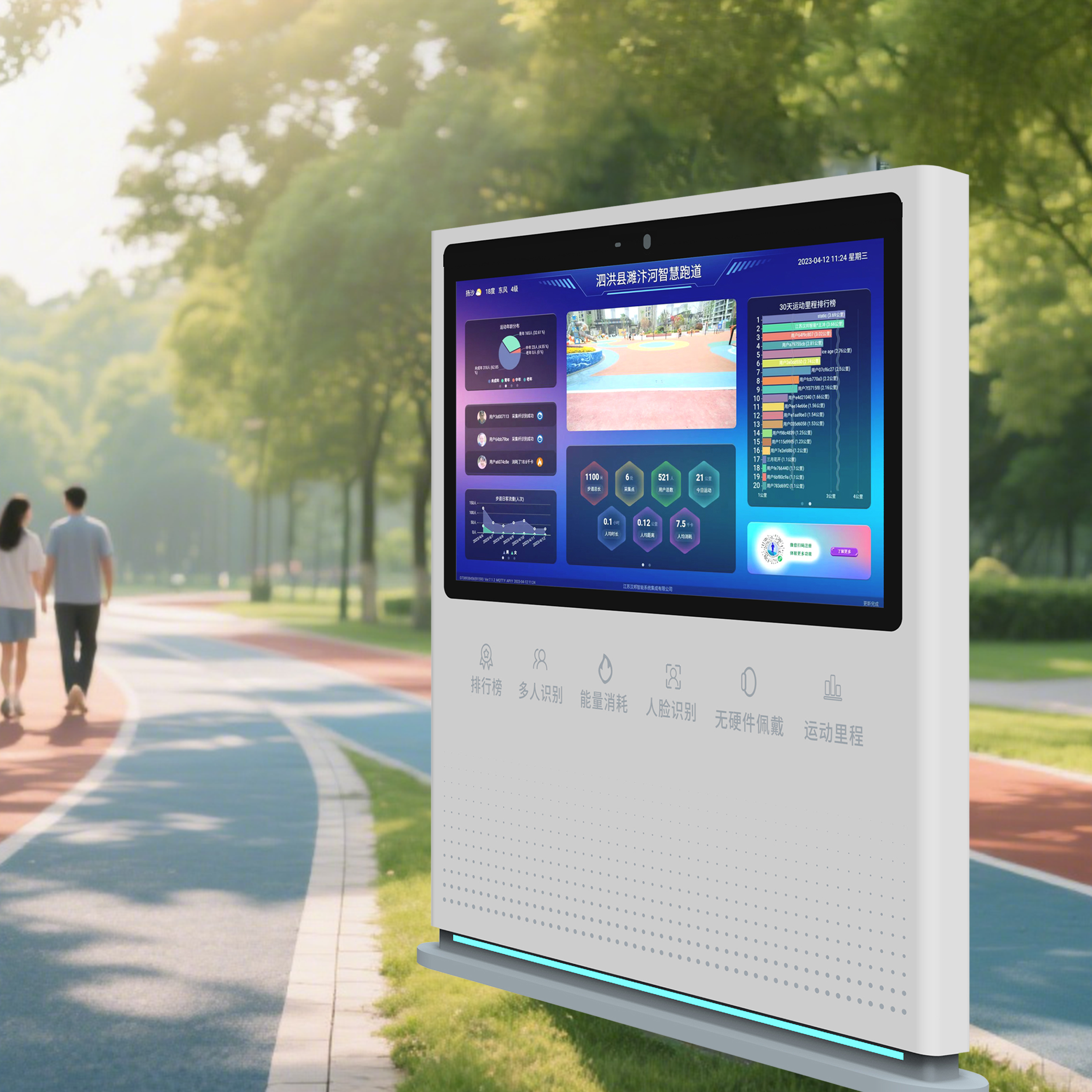 ¿Cómo funciona una pantalla de pista inteligente? Explorando el futuro del fitness