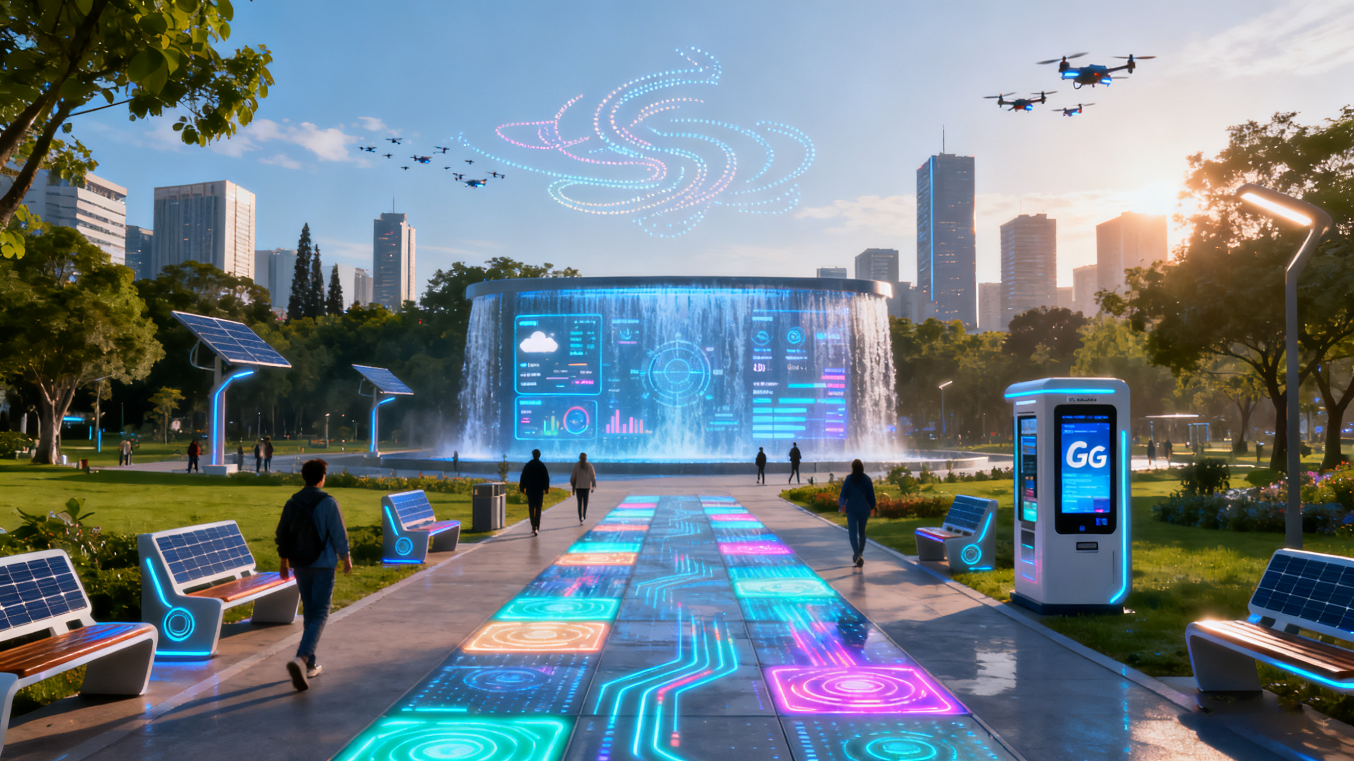 Parques inteligentes y deportes inteligentes: el futuro de la vida urbana - Hanbang Intelligent Leads The Way