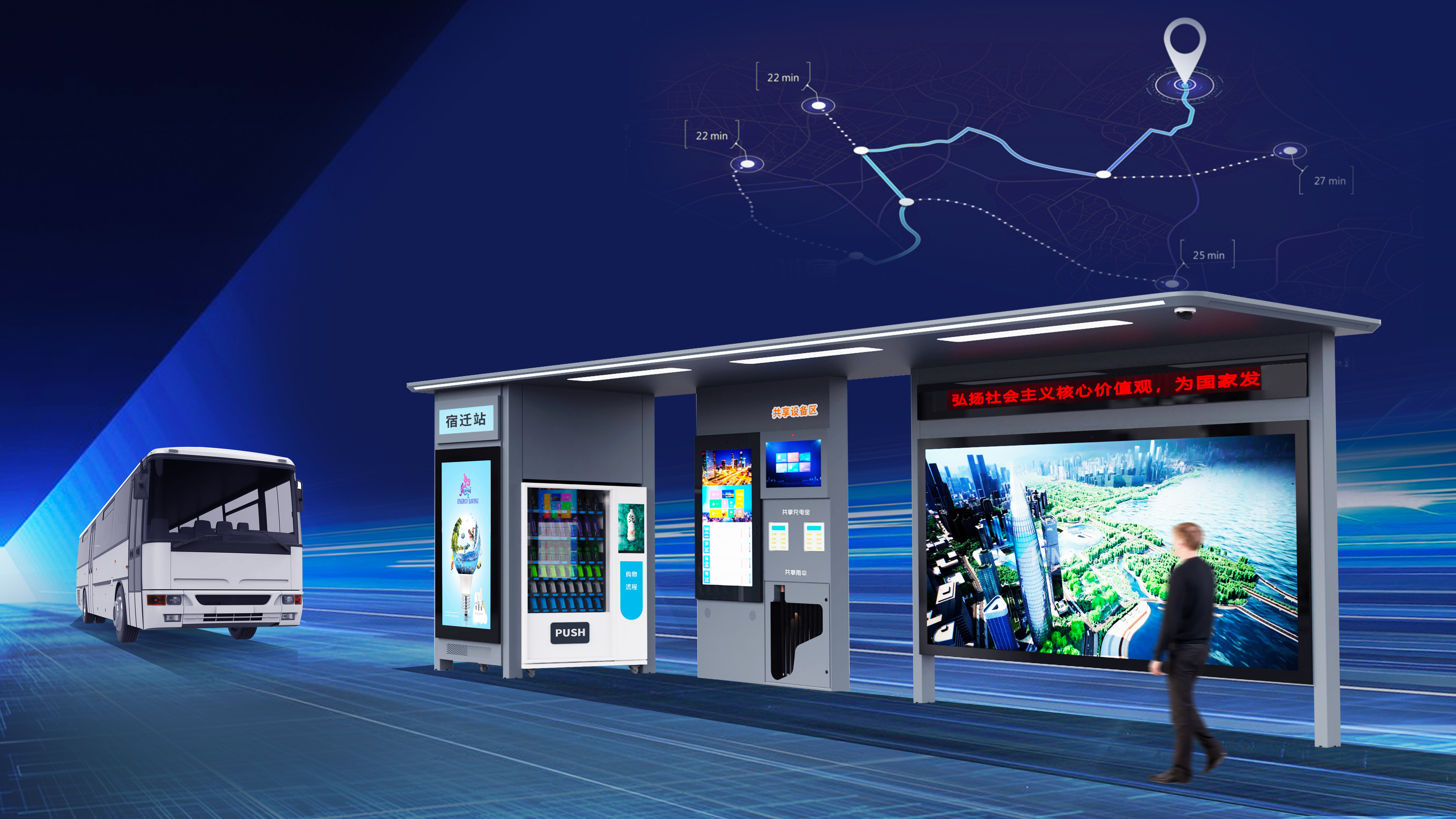 ¿Cuáles son las ventajas de las paradas de autobús?