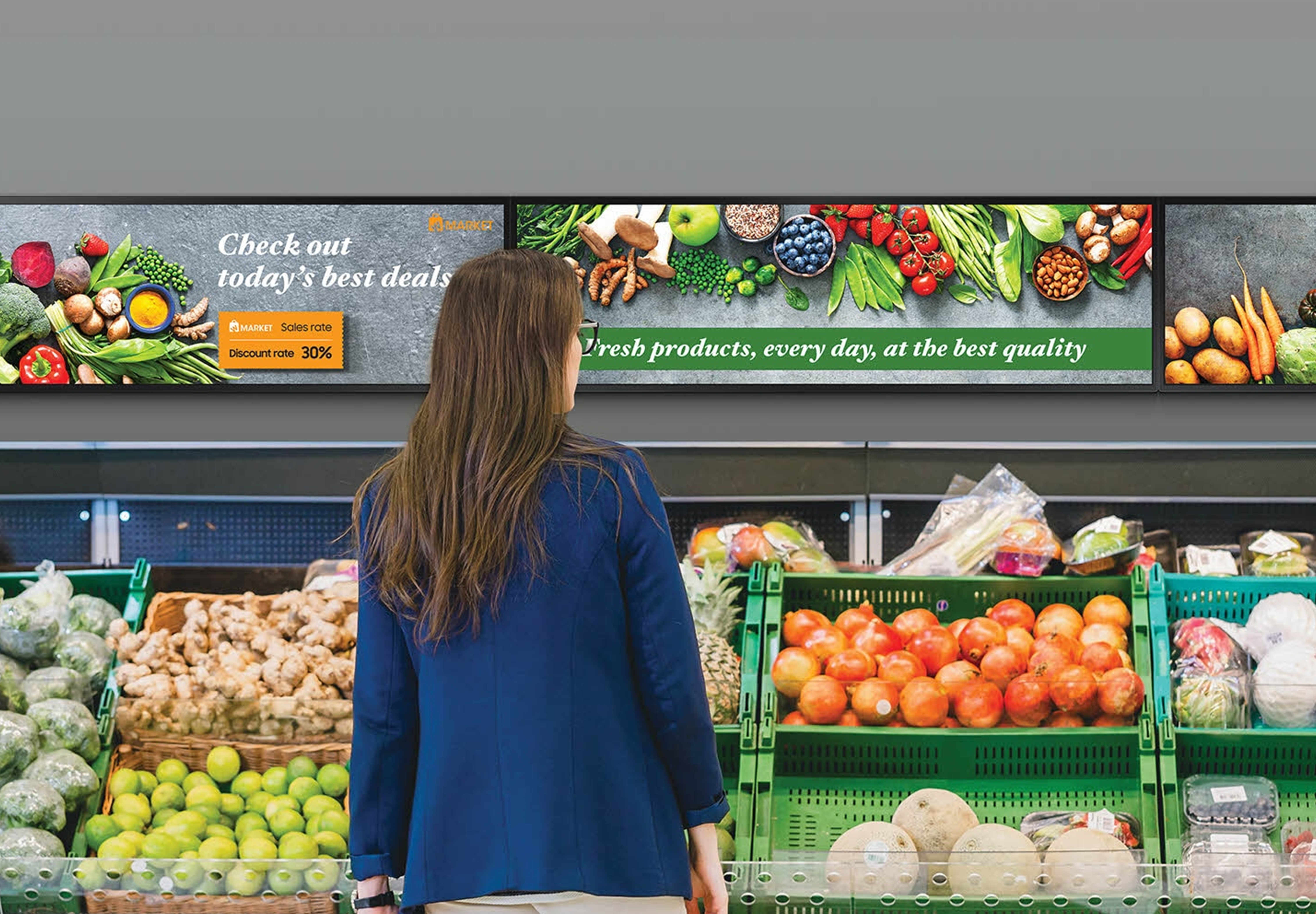 Pantalla de bar comercial inteligente: la nueva tendencia en las futuras pantallas comerciales 