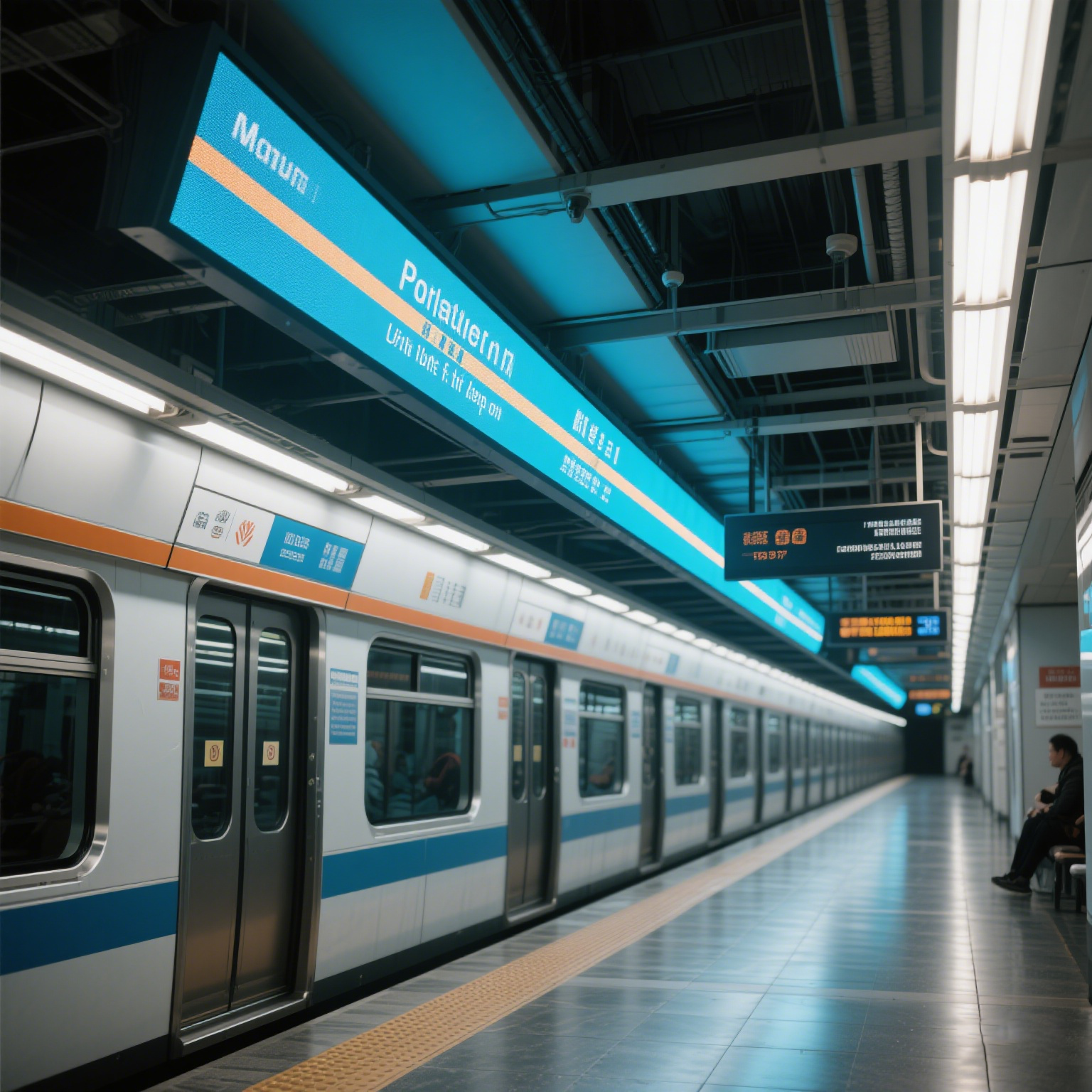 条形屏地铁应用