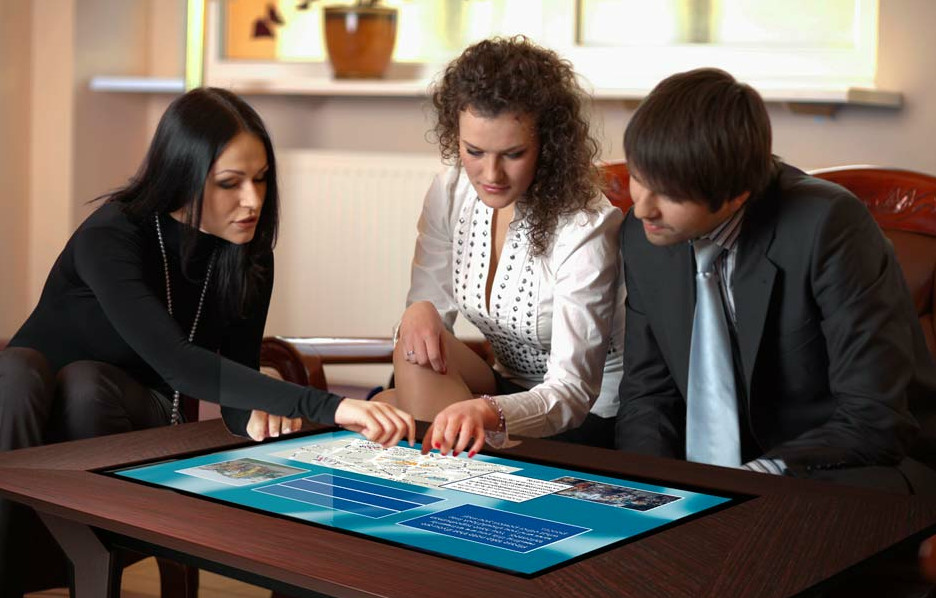 Mesa de centro electrónica: toque sin límites, la tecnología innovadora potencia la calidad de vida