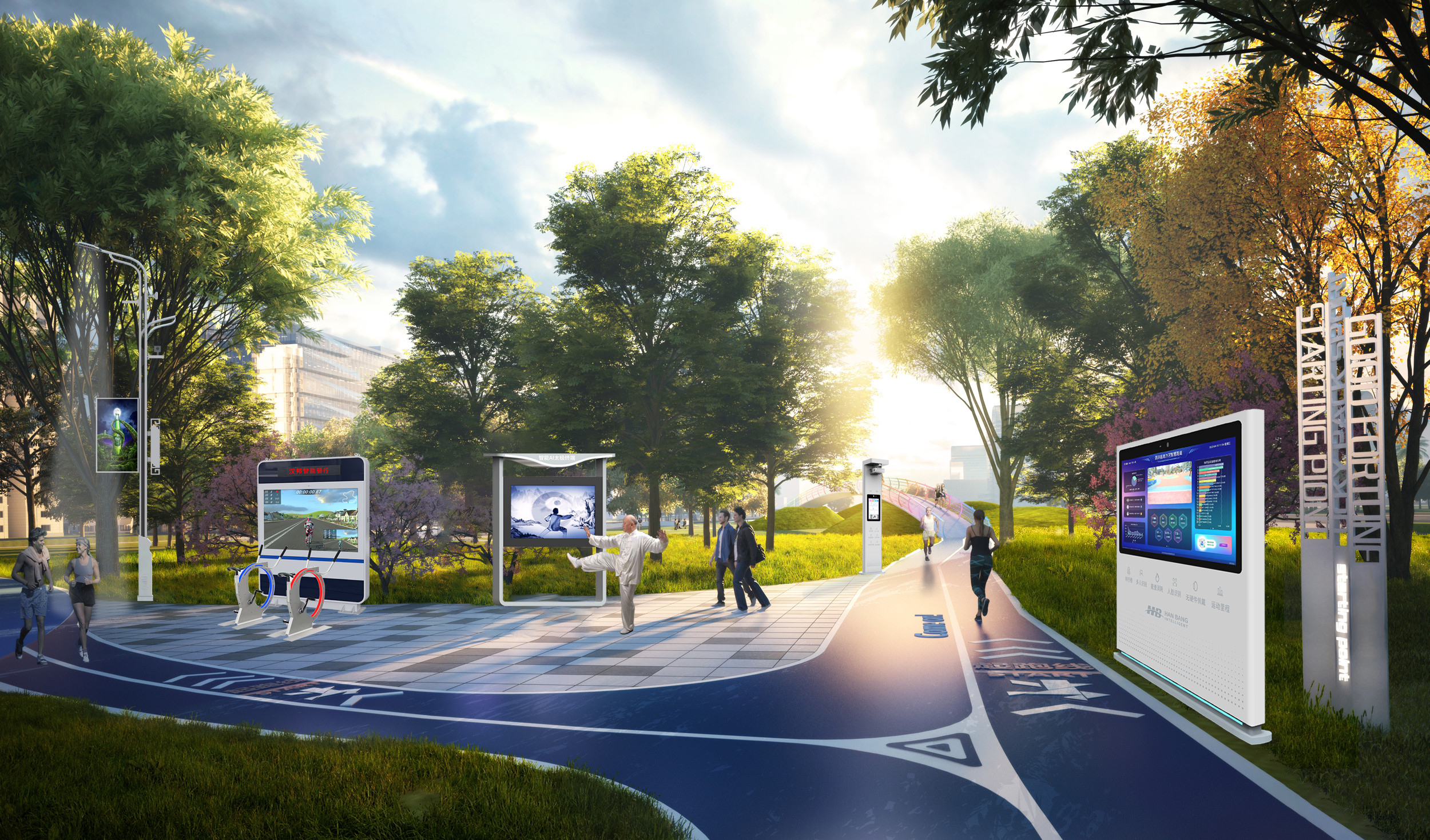 Parques inteligentes: el futuro de los espacios verdes urbanos impulsados ​​por la tecnología