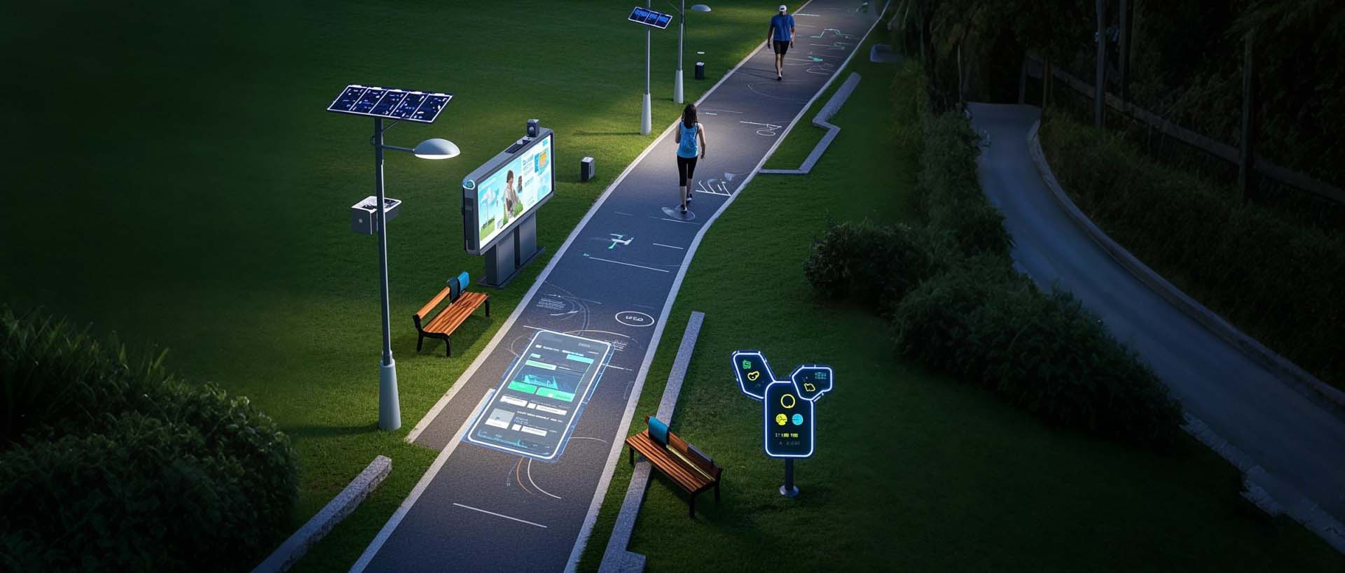 Tendencias en la construcción de parques inteligentes: mejorar el espacio público con tecnología innovadora