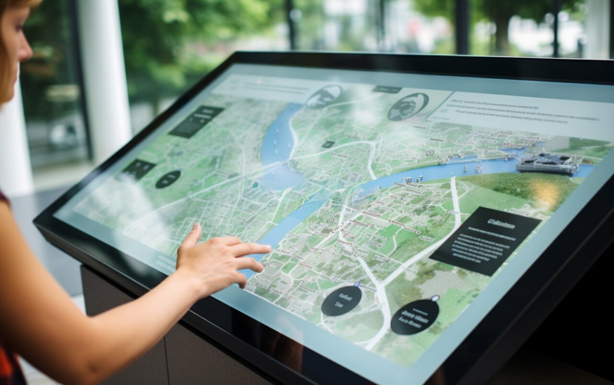 Pantalla de navegación inteligente | Nueva aplicación de señalización digital